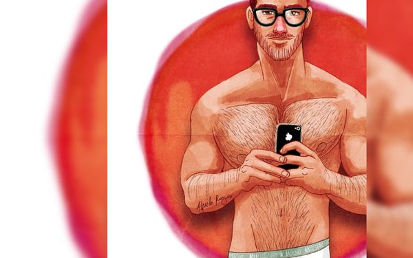 Queer pin-up fantasies - the big and beefy guys that we wish would come to life