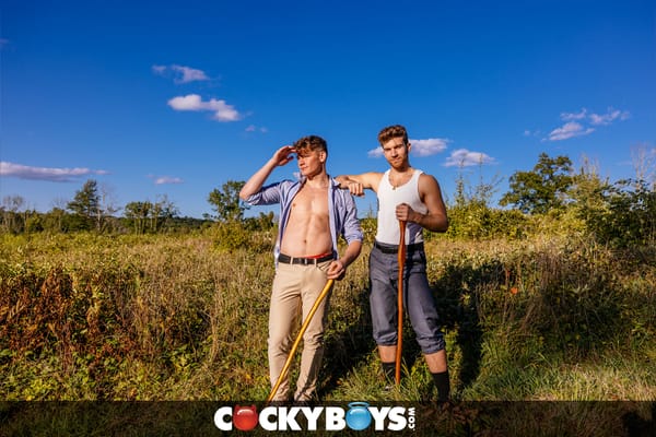 Carter Collings and Oliver Marks for CockyBoys